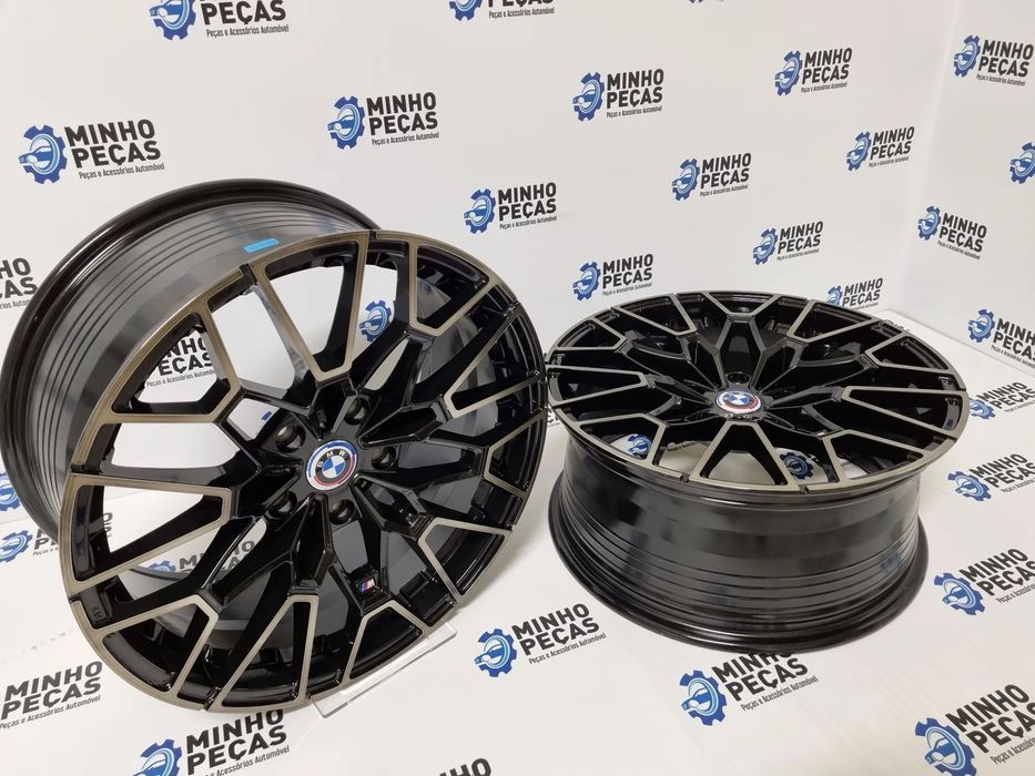 Jantes BMW Novo M4 CSL 827M em 19 Preto Face Brushed (5x120)