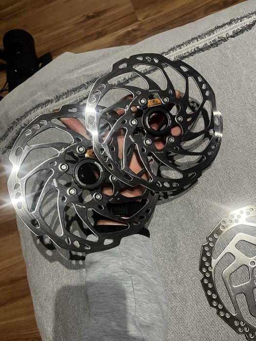 Tarcze hamulcowe Shimano Sm-RT70-L 2x203MM, CENTERLOCK, ICE Technologies