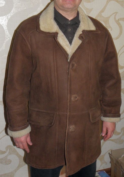 Мужская натуральная дублёнка (Польша).