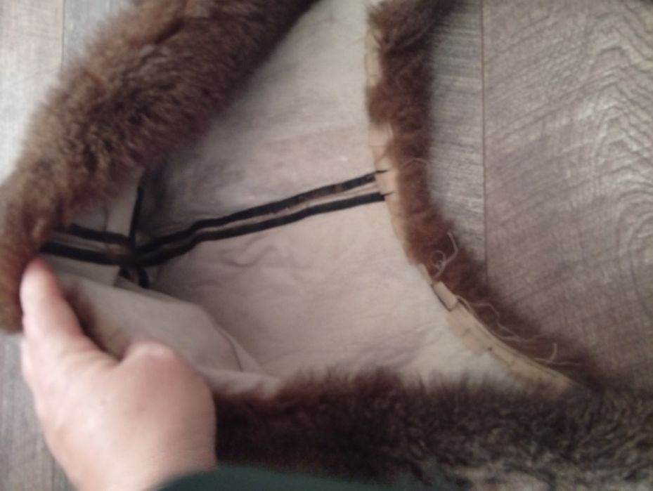 Kaptur z naturalnego futra