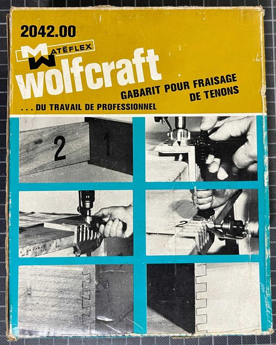 Escantilhão Wolfcraft para Juntas de Encaixe em Cauda de Andorinha