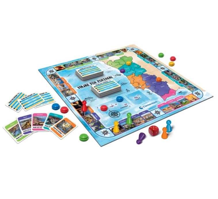 Jogo de Tabuleiro Viajar por Portugal