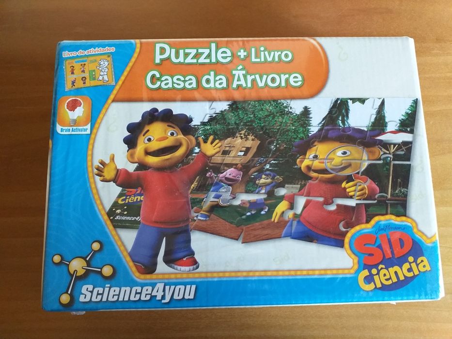 Puzzle Profissões Sience4you + Moto para construir Sience4you + Puzzle