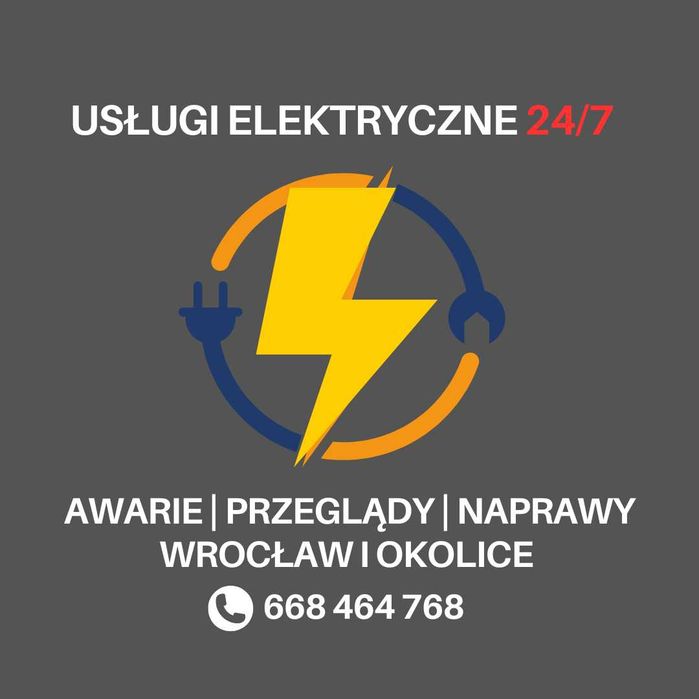 Elektryk Wrocław - awarie, naprawy 24/7