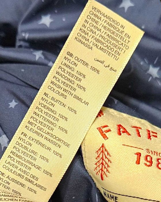 Суперлегкое стеганое голубое пальто FatFace, р. 134/140