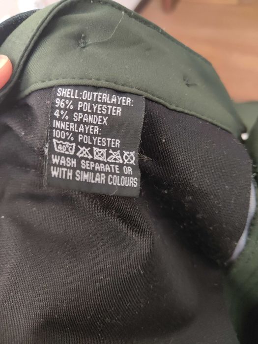 Spodnie trekkingowe gaupa nieprzemakalne xs