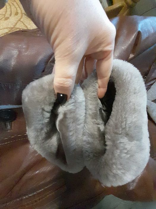 Трендовая кожаная дублёнка турецкого производства р. 48