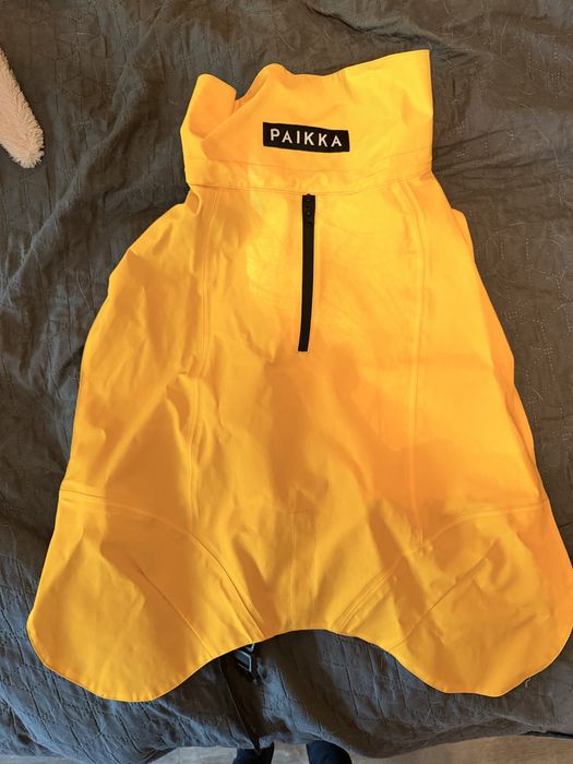 Дощовик для собак PAIKKA Visibility Raincoat Yellow, розмір 50