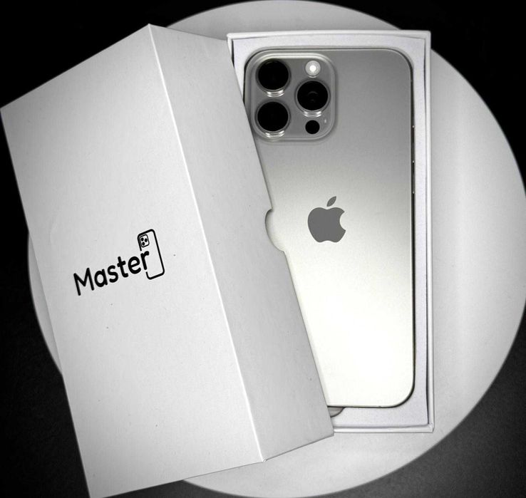 Apple iphone 16 Pro max 256gb natural jak nowy 100% bat 6msc gwar