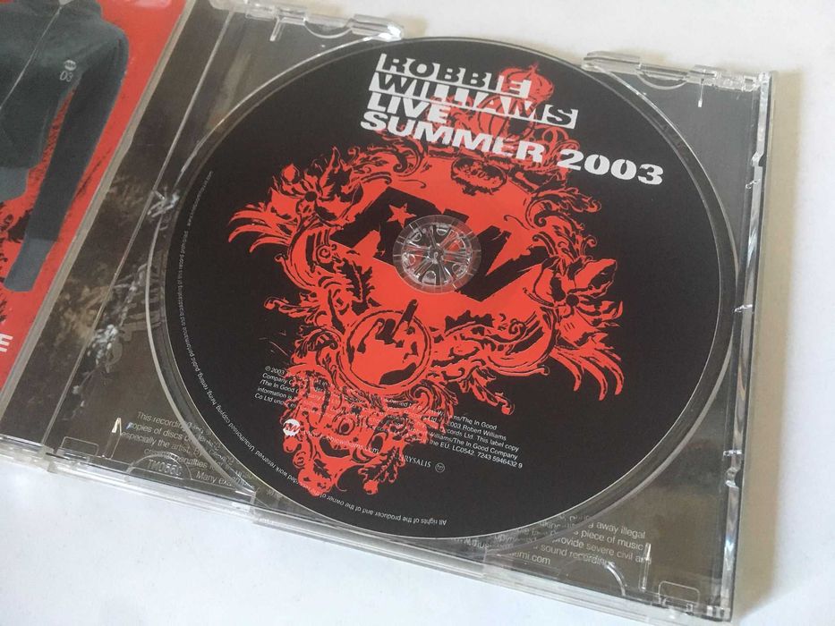 CD - Robbie Williams: Live Summer 2003