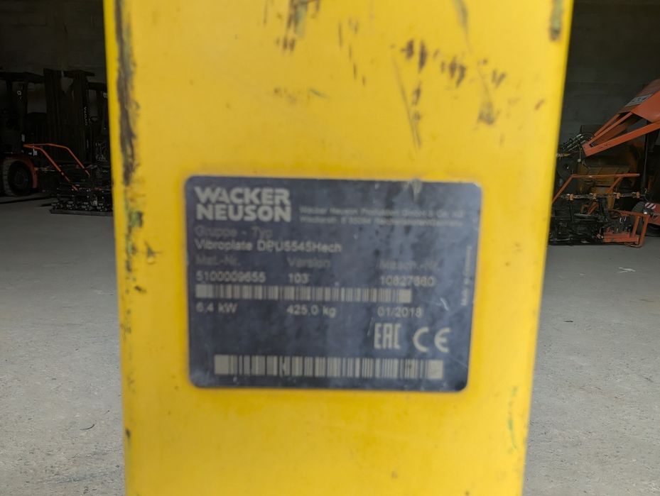Zagęszczarka  Wacker newson dpu 5545  425kg