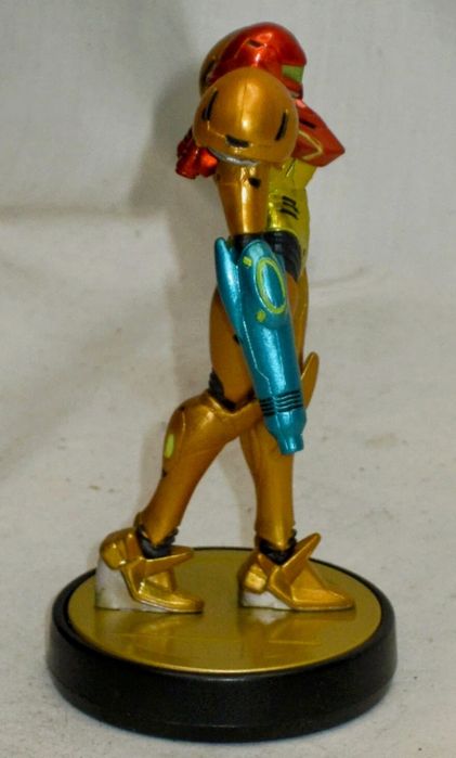 Antiga figura Metroid Samus Aran Super Smash Bros 1 edição