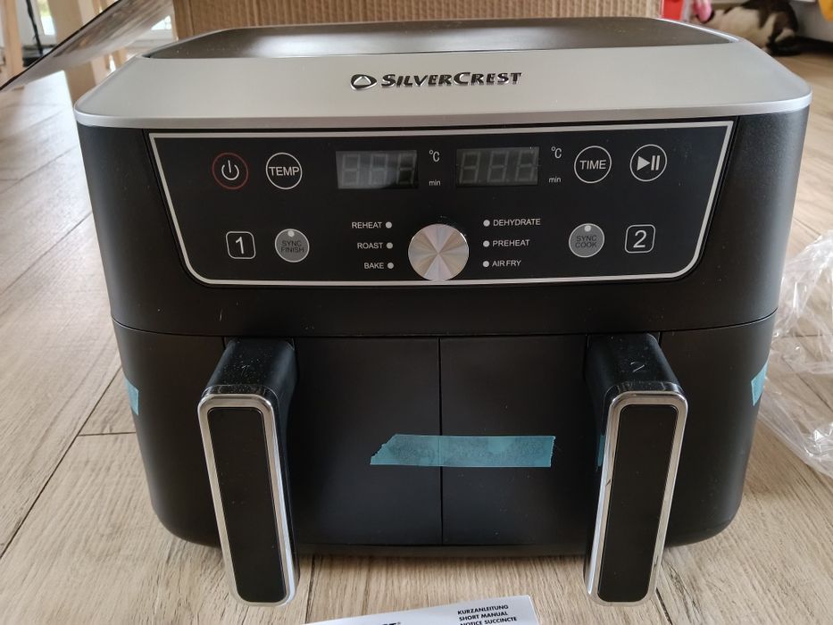 Airfryer dwukomorowy SilverCrest