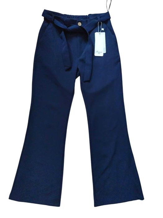 Spodnie eleganckie dzwony dla dziewczynki 164