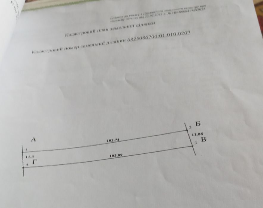 Продам земельну ділянку