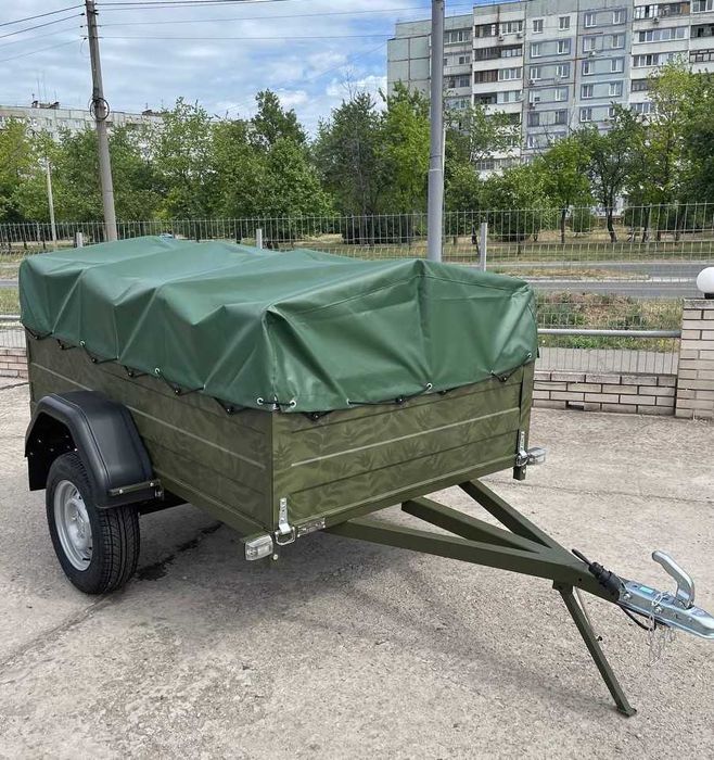 Легковий причіп "Olta 303" - камуфльований від виробника!