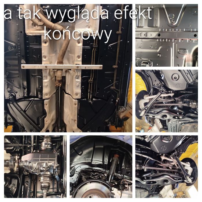 Konserwacja podwozi blacharstwo