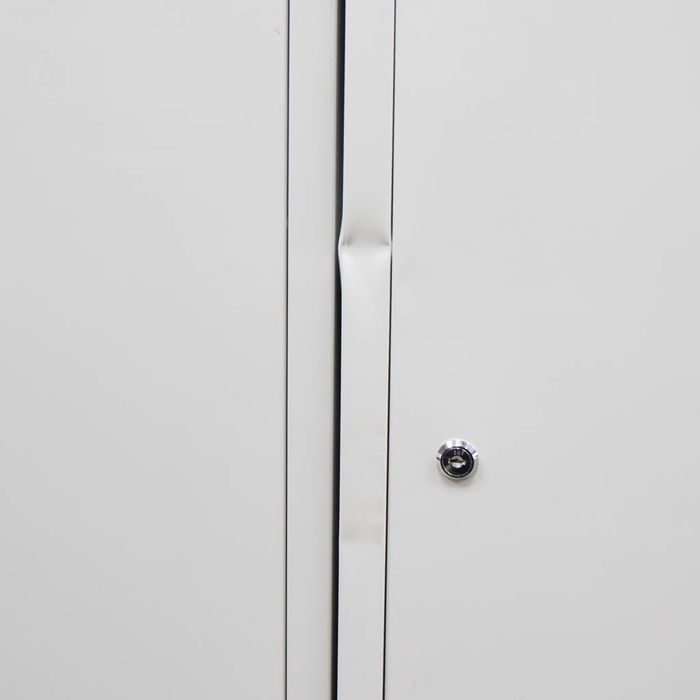 Szafki ubraniowe BHP Mega-M J-80 – Powystawowe, Skręcane