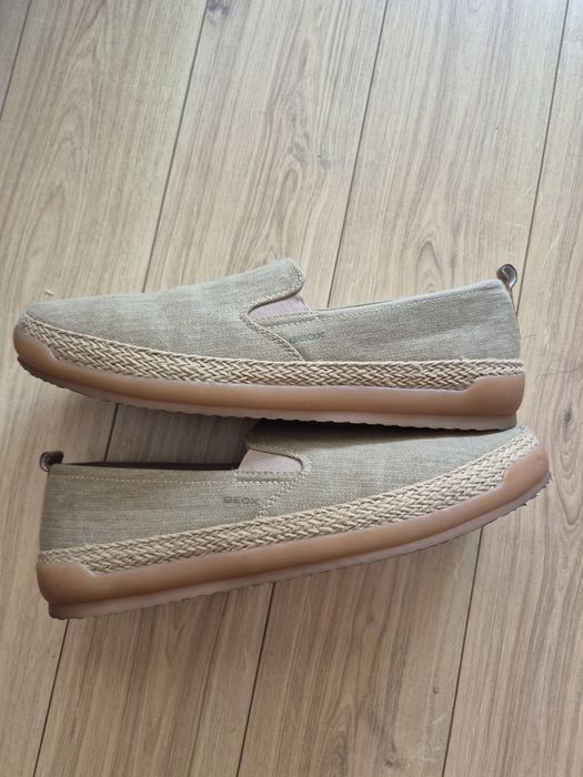 Buty męskie espadryle GEOX Respira U Mondello 46 eu