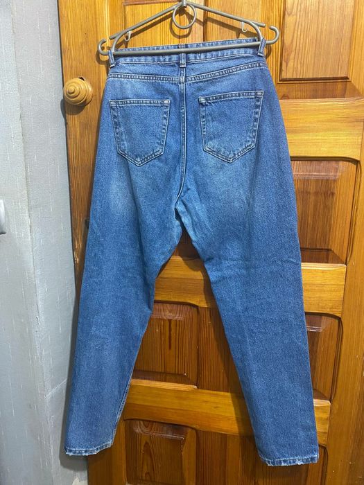 Сині джинси мом Denim