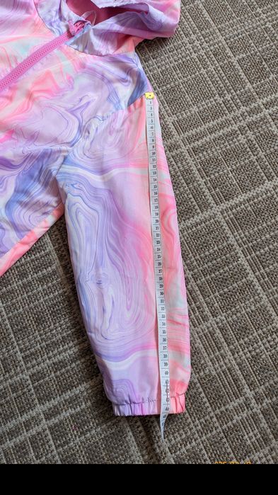 Куртка вітровка на флісі 128-134см