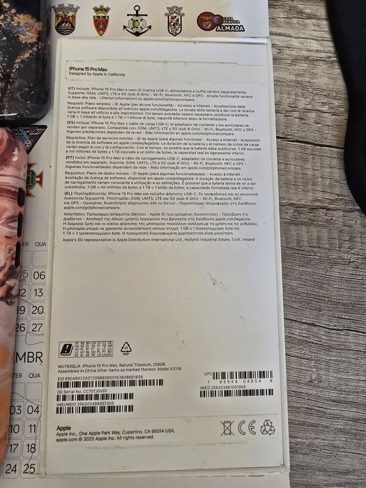 Iphone 15 pro max+iwatch 6+ Airpods 4 anc