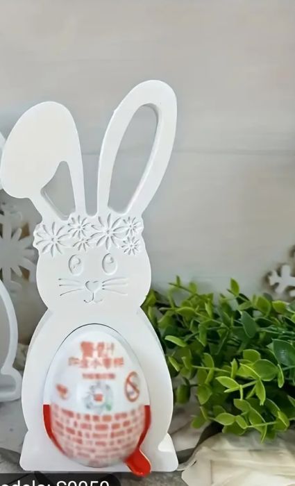 Coelho pascoa gesso