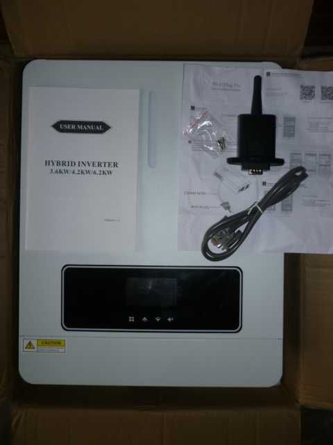 Інвертор гібридний Daxtromn AGH-6.2KW-PRO 48V (BMS + Wіfi)