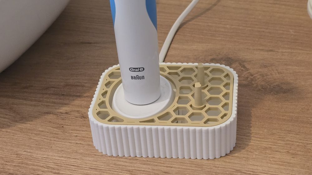 Organizer Oral-B - stojak na szczoteczkę i końcówki 3D
