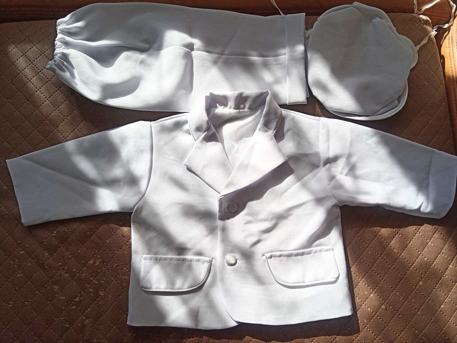 Ubranko chłopięce 62/68 chrzest