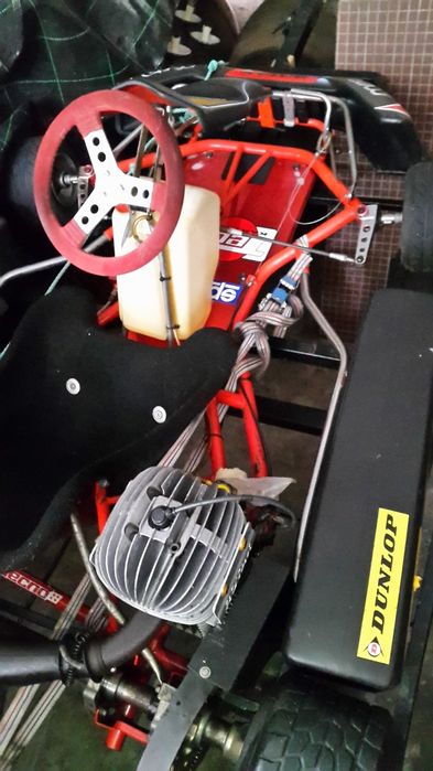 Karting Rotax, 100cc livre. Chassi tecno