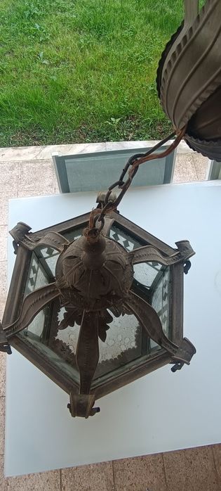 Candeeiros estilo medieval vintage