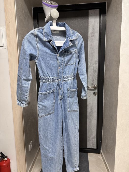 Джинсовий комбінезон zara