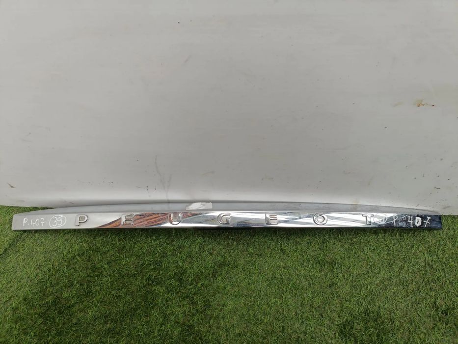 Friso tampa mala / régua luzes matricula PEUGEOT 407 SW (6E_)