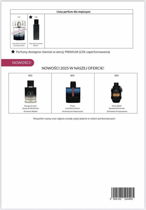 Perfumy Glantier Tanio !