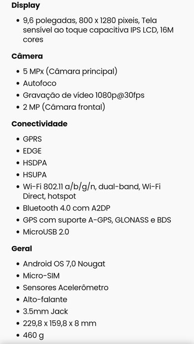 Huawei MediaPad T3 16GB 10"