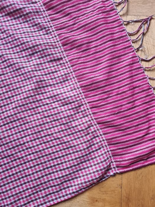 Chusta w kratkę  * 100x100cm