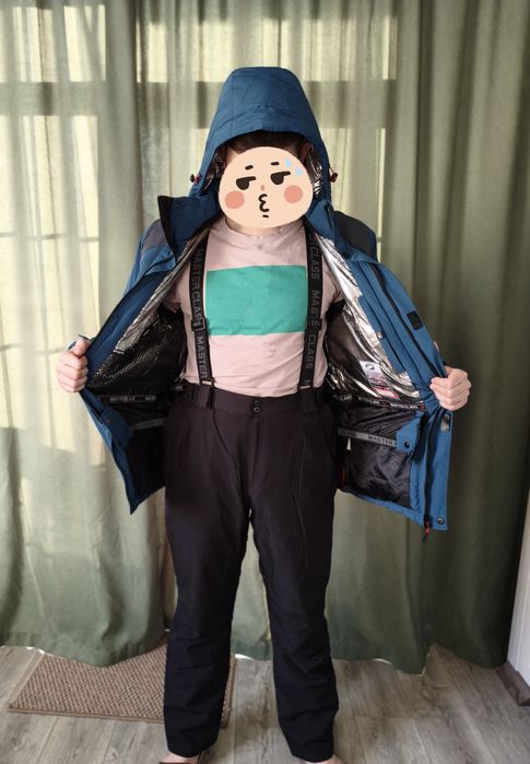 Гірськолижний костюм, просто бачив гори, майже новий