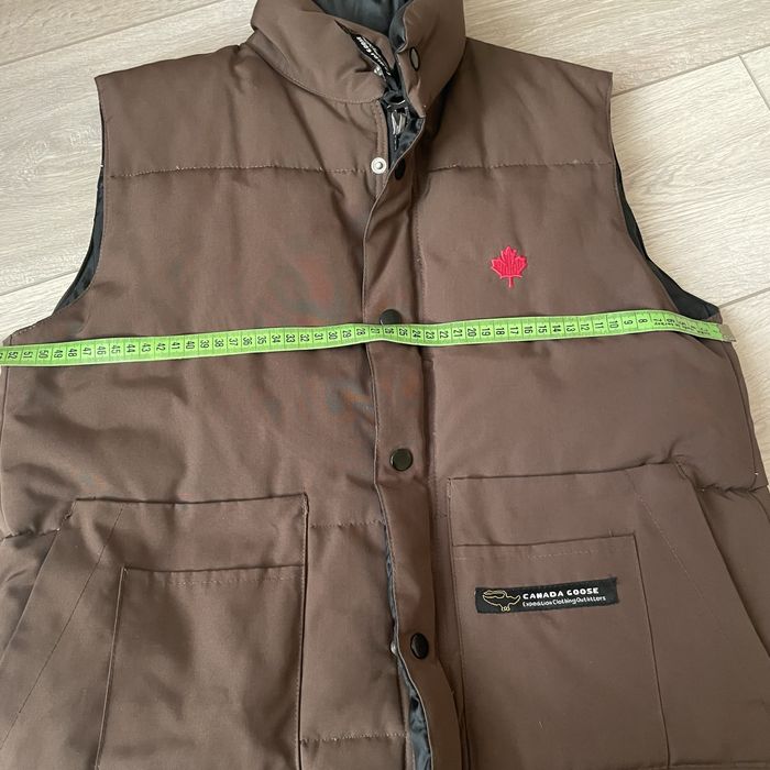 Жилетка пухова Canada Goose безрукавка канада гус пух
