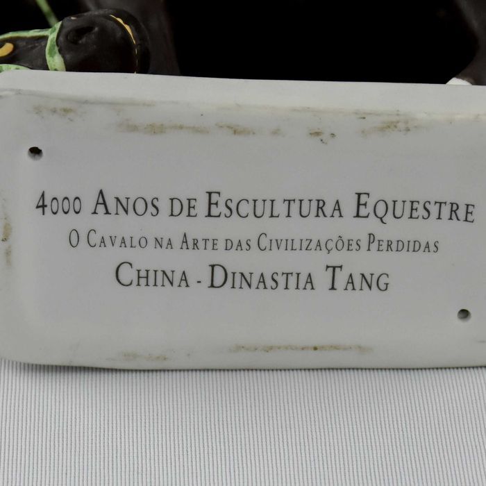 Cavalo em biscuit 4000 anos de Escultura Equestre, China Dinastia TANG