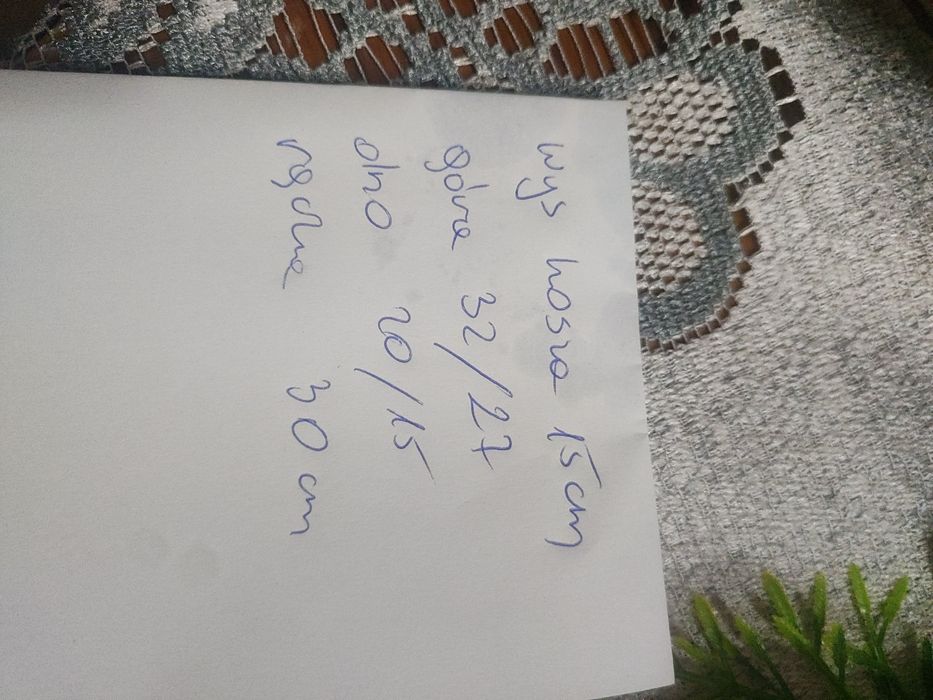 Koszyczek wielkanocny z wikliny