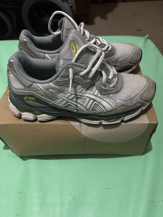 Asics gel nyc white/gray