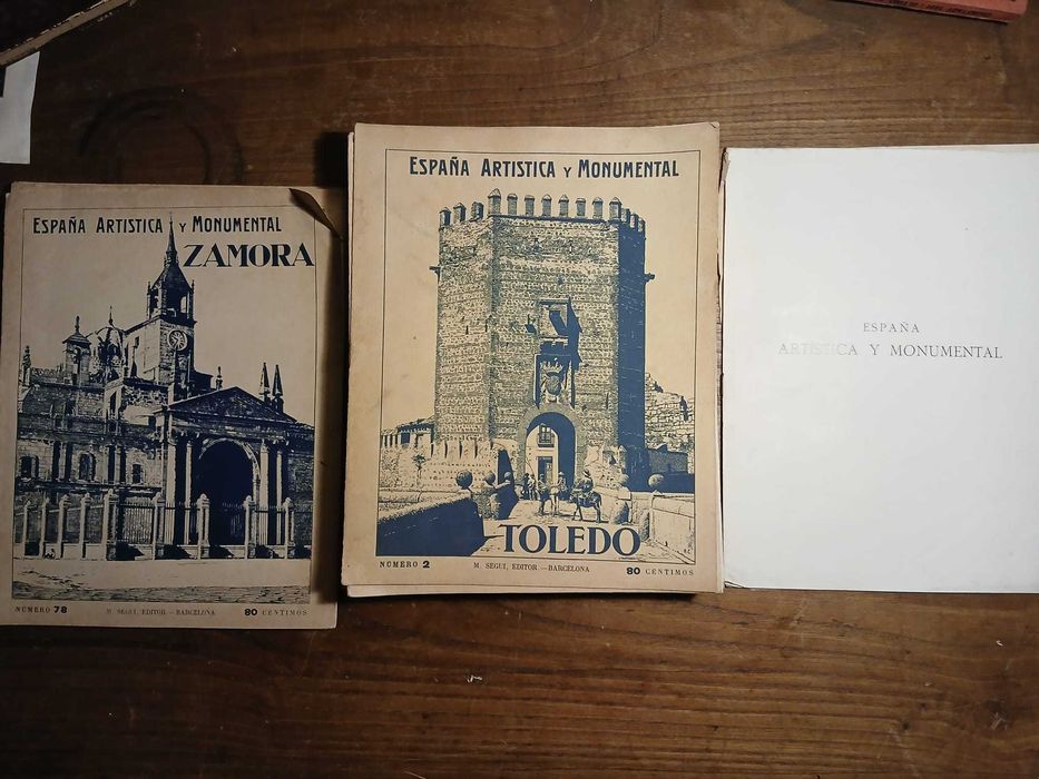 Espanha Artistica y Monumental, 36 fascículos