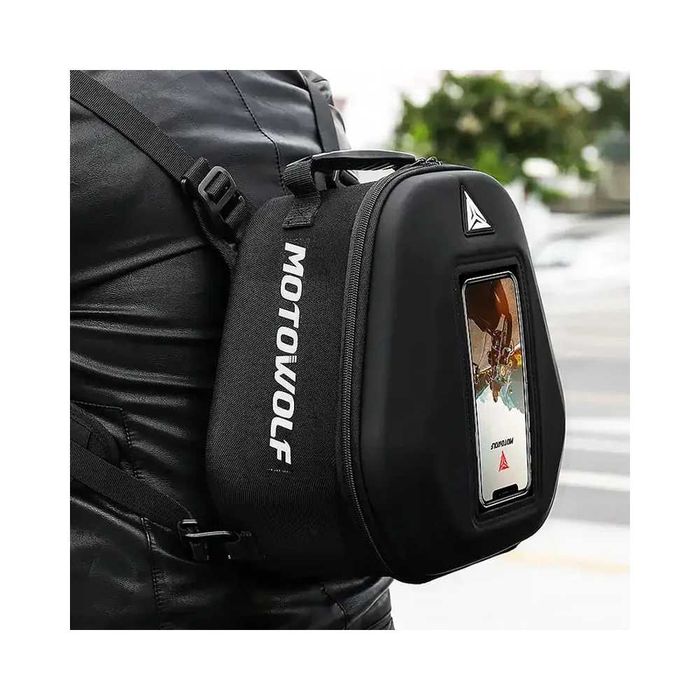 Bolsa de depósito magnética para moto - Multifuncional e impermeável