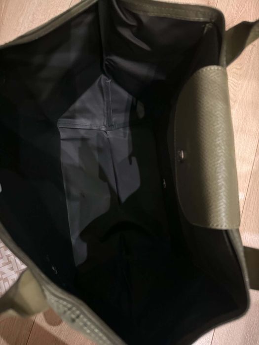 Zielona torba Longchamp le pliage