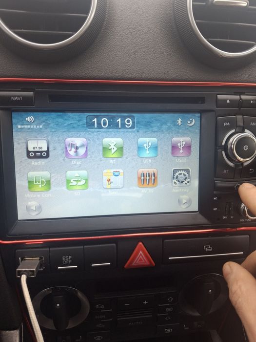 Sprzedam radio 2din audi a3 8p