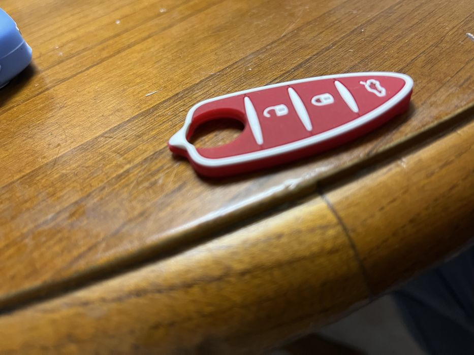 Capinha de silicone para chave