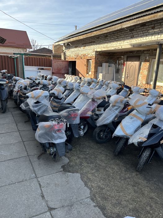 Скутера без пробігу по Україні з контейнера з Японії