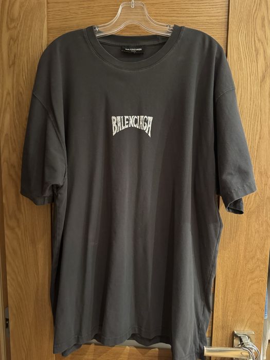 Balenciaga t-shirt szary XL