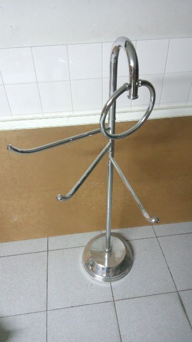 suporte amovível de toalheiro para casa de banho